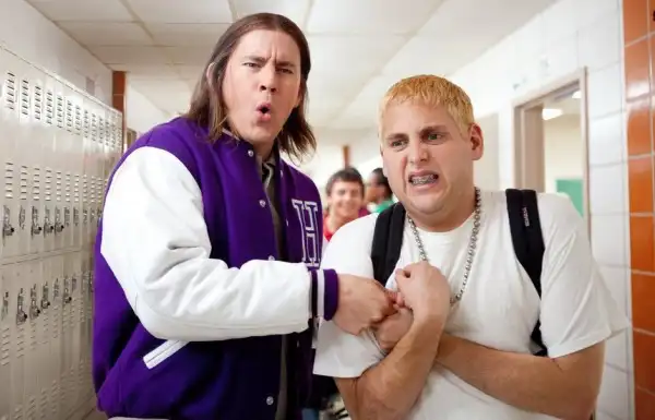 Channing Tatum and Jonah Hill in 21 Jump Street 2012 Movie Image2 e1330746254694