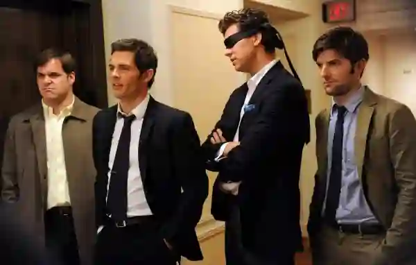 bacheloretteadam scott james marsden kyle bornheimer and hayes macarthur in bachelorette 2012 movie image