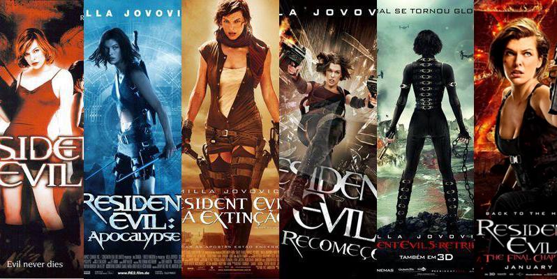 Saga :: Resident Evil - Papo de Cinema