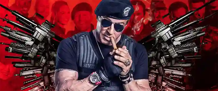 20230922 os mercenarios saga sylvester stallone papo de cinema banner