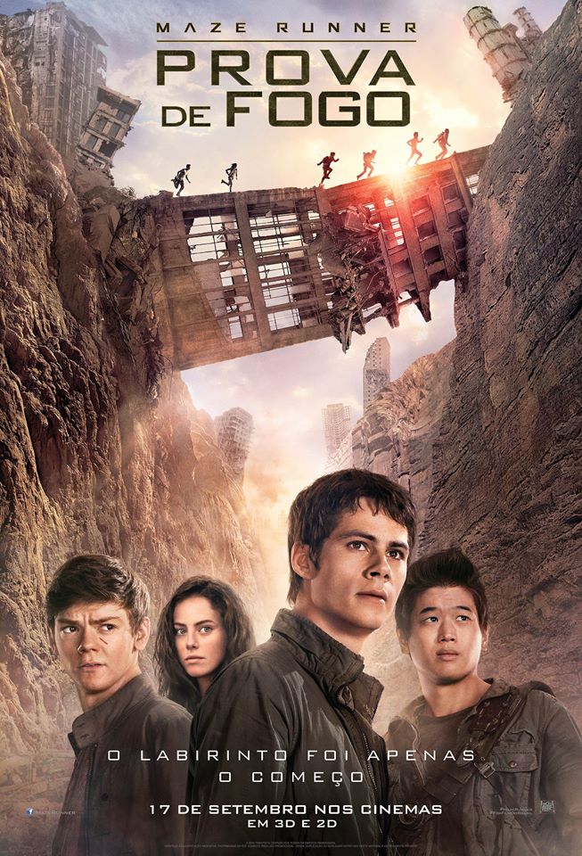 Resenha filme: Maze Runner - Prova de Fogo-Delírios Cotidianos: Dicas de  moda e beleza