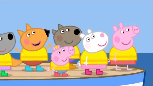 O cara quando lançar Peppa pig botas de ouro dois: pegue tudo