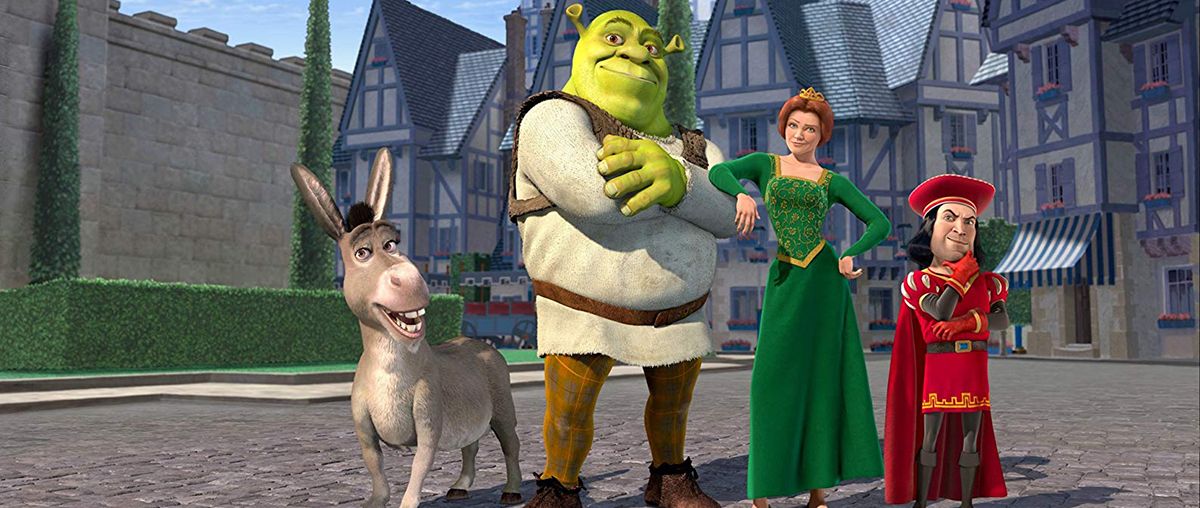 AdoroCinema on X: Lições de vida com Shrek e o Burro desde 2001! 😍😂 # Shrek  / X