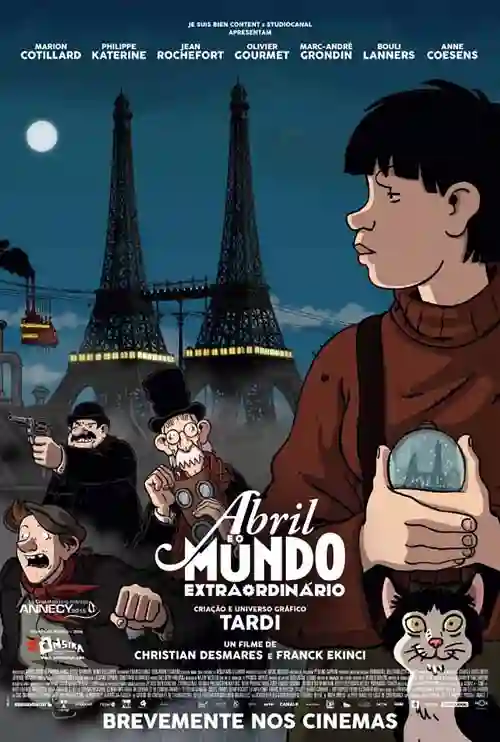 Abril e o Mundo Extraordinário