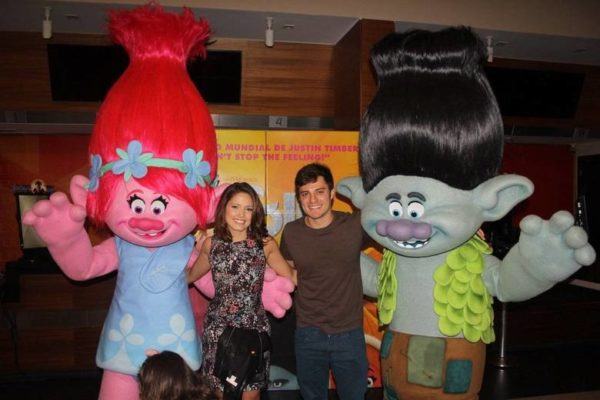 Jullie e Hugo Bonemer, os dubladores brasileiros de Trolls