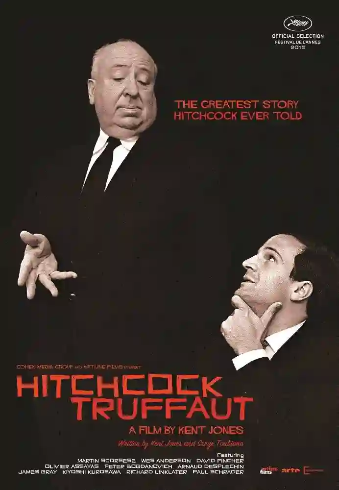 Hitchcock/Truffaut 24 20170113 hitchcocktruffaut papo de cinema cartaz