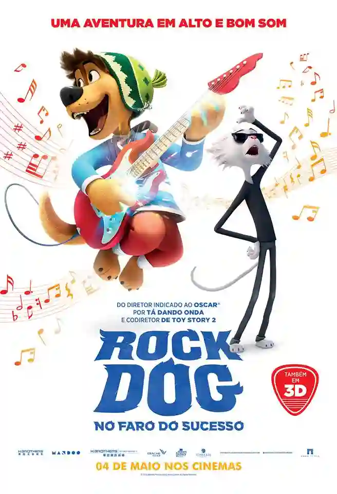 Rock Dog: No Faro do Sucesso 8 20170424 rock dog papo de cinema cartaz