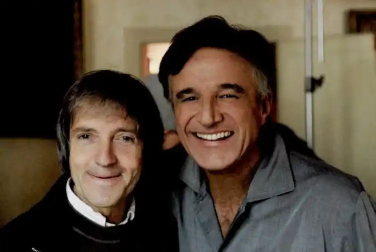 Cineasta Carlo Vanzina morre aos 67 anos 2 20180712 c. vanzina e c. de sica papo de cinema