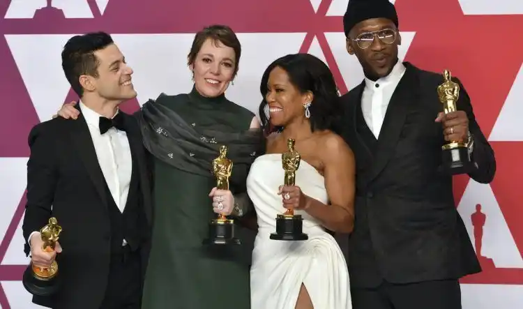 Oscar 2019 :: Green Book e Bohemian Rhapsody são os grandes vencedores! 2 20190225 rami malek 00 olivia colman mahershala ali regina king oscars 2019 papo de cinema 1 e1551110726201