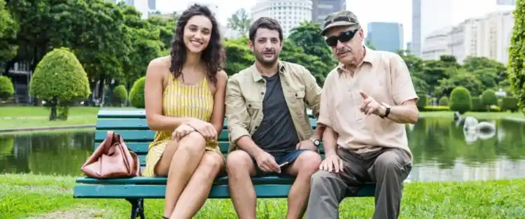 Uma Viagem Inesperada :: Entrevista exclusiva com Débora Nascimento 2 20190311 debora nascimento pablo rago e juan jose jusid no filme uma viagem inesperada papo de cinema e1552313789106
