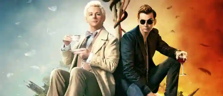 20190530 good omens papo de cinema banner teaser