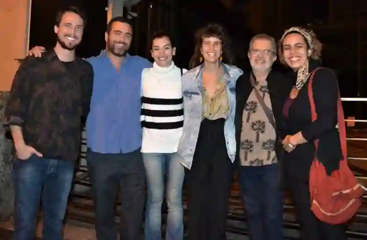 Fernando, "mosaico da vida de um homem que transpira arte, teatro e educação", segundo seus diretores 2 20191127 fernando equipe