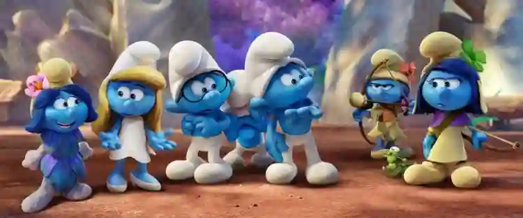 Os Smurfs :: Nova série animada estreará em 2021 2 20200618 smurfs e vila perdida papo cinema