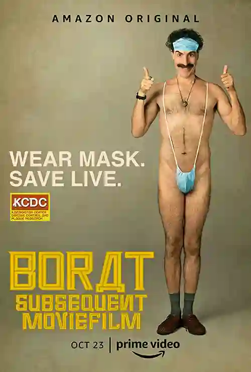 20201002 borat subsequent moviefilm papo de cinema cartaz