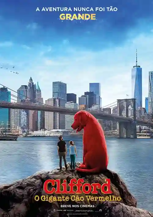 20210630 clifford o gigante cao vermelho papo de cinema cartaz