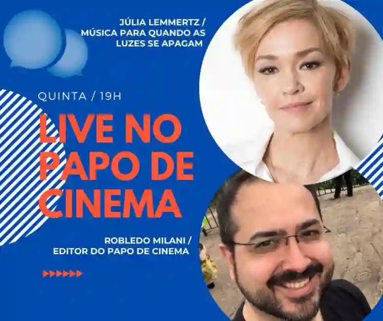 20210722 live julia lemmertz papo de cinema