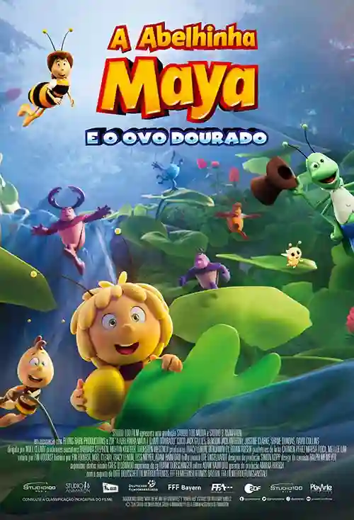 20210920 a abelhinha maya e o ovo dourado papo de cinema cartaz 1