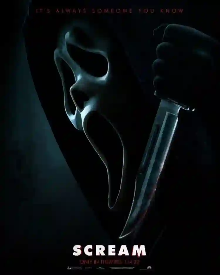20211011 scream 2022 poster papo de cinema