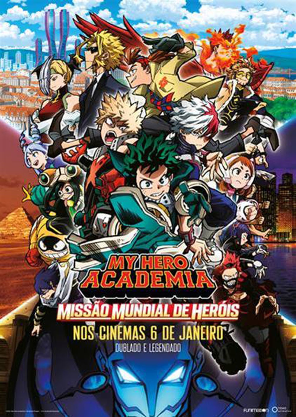 Novo filme de My Hero Academia é oficialmente anunciado