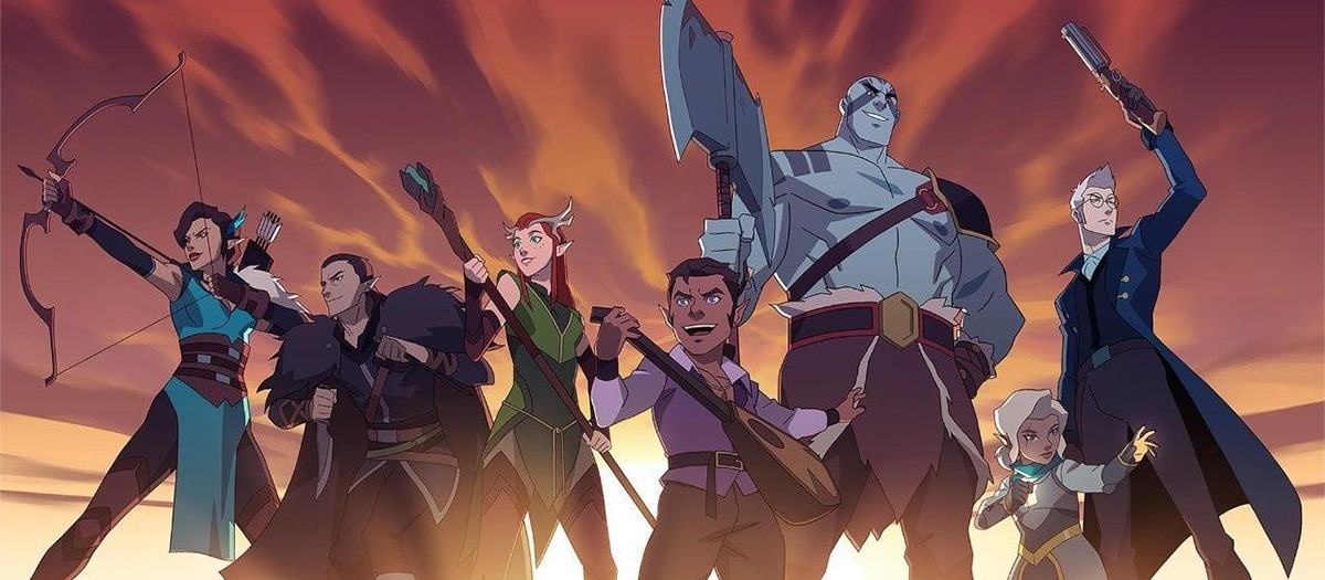 A @gabiiorsini conversou com o elenco de The Legend of Vox Machina, o