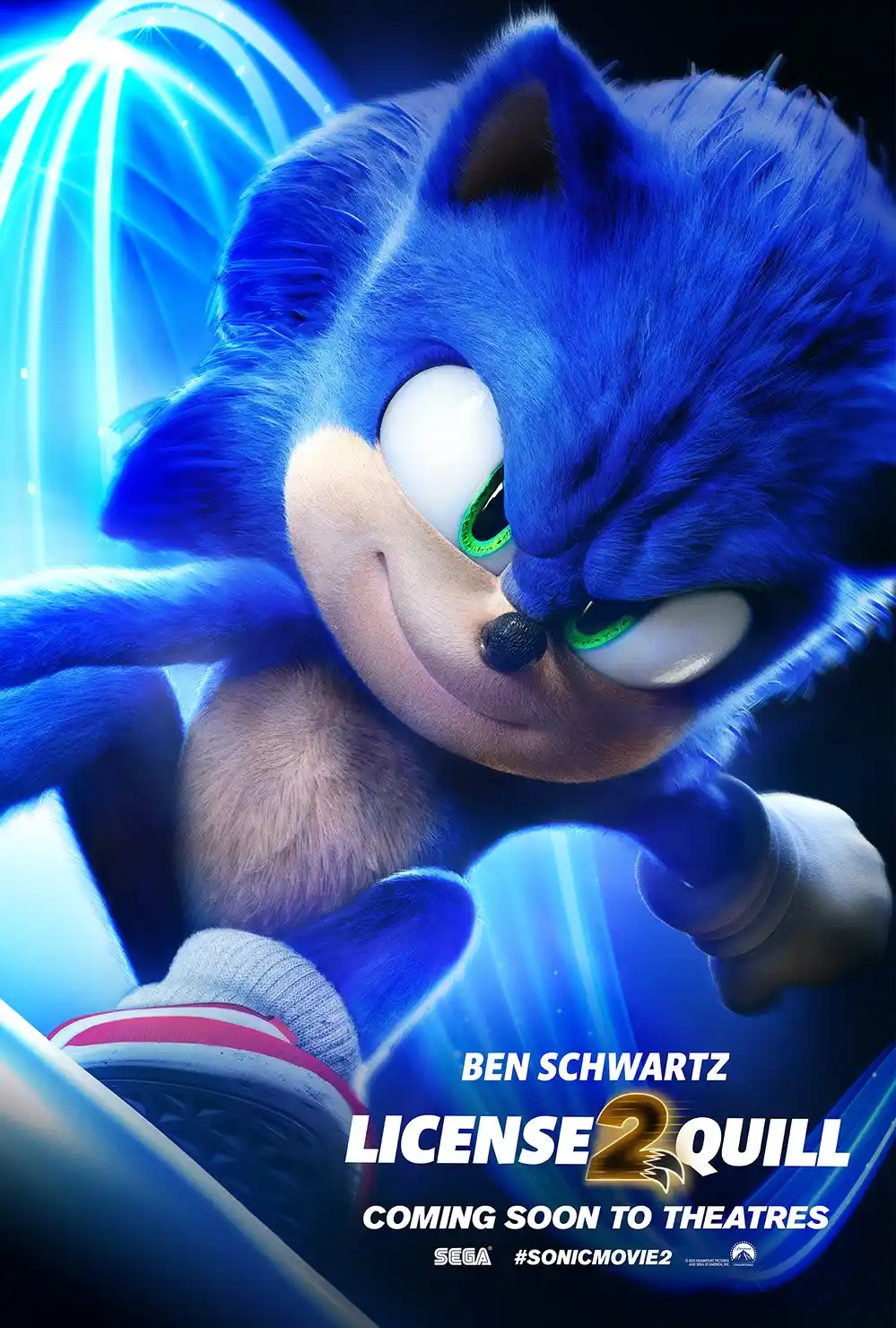 20220223 sonic 2 papo de cinema cartaz 1