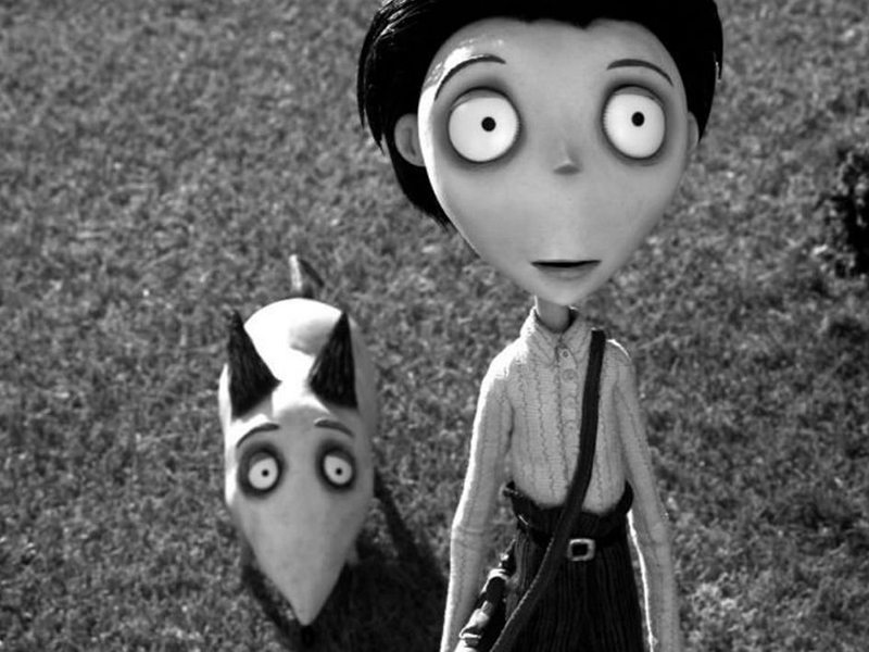 Tim Burton estreia primeiro desenho 3D em preto e branco, Frankenweenie