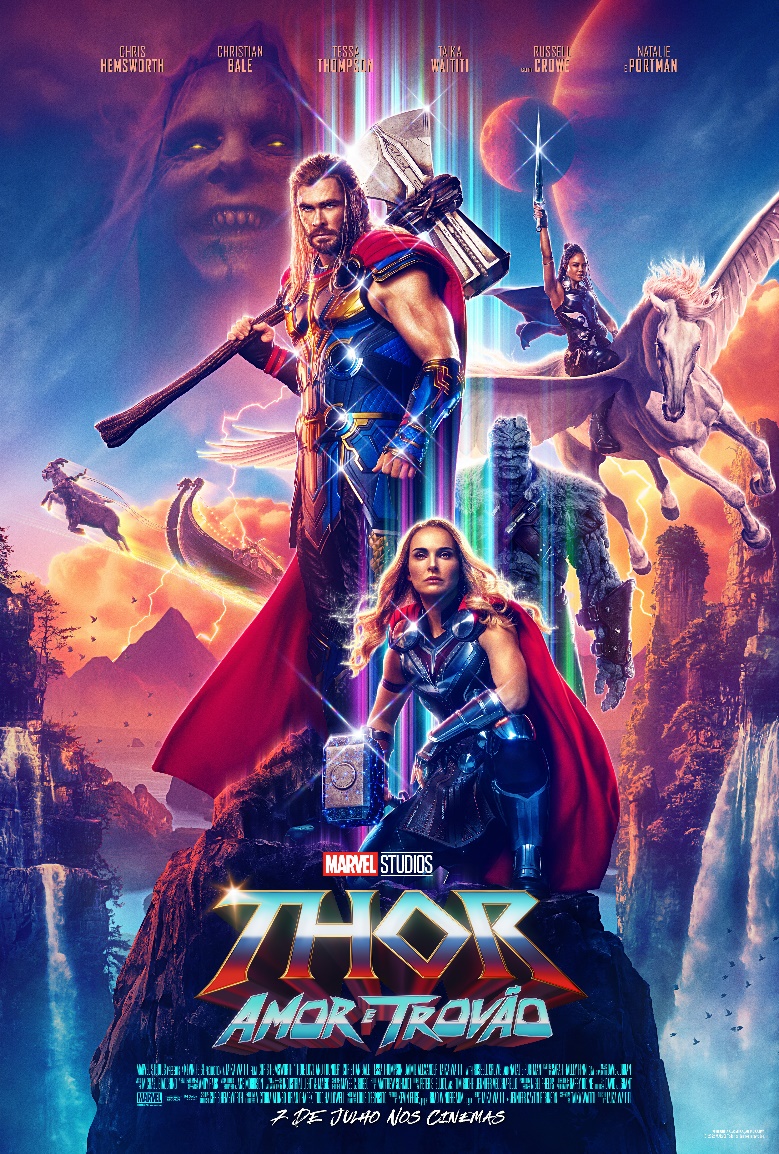 Todo-poderoso mesmo: 'Thor: Amor e Trovão' arrebenta nas bilheterias