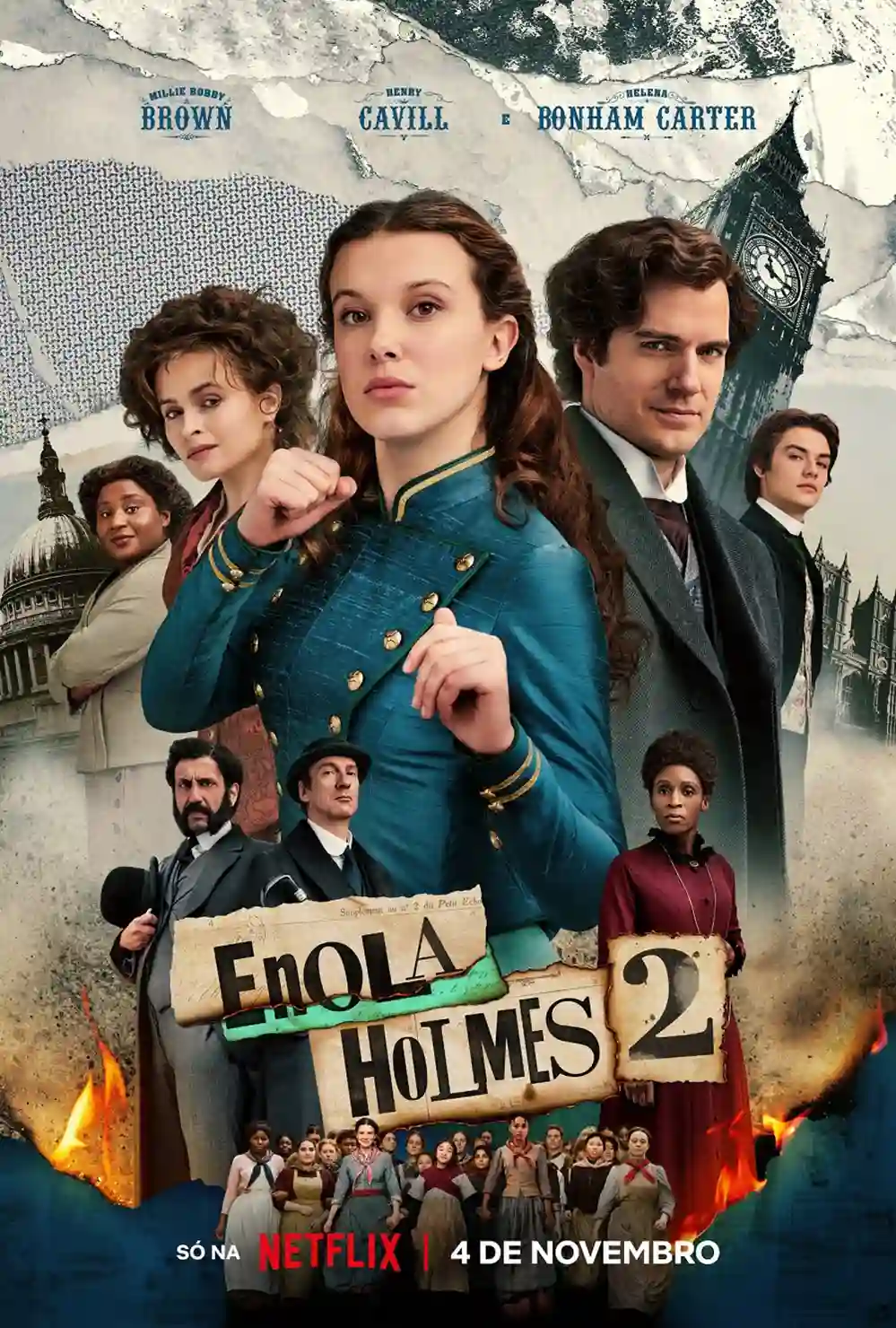 20221013 enola holmes 2 papo de cinema cartaz 999