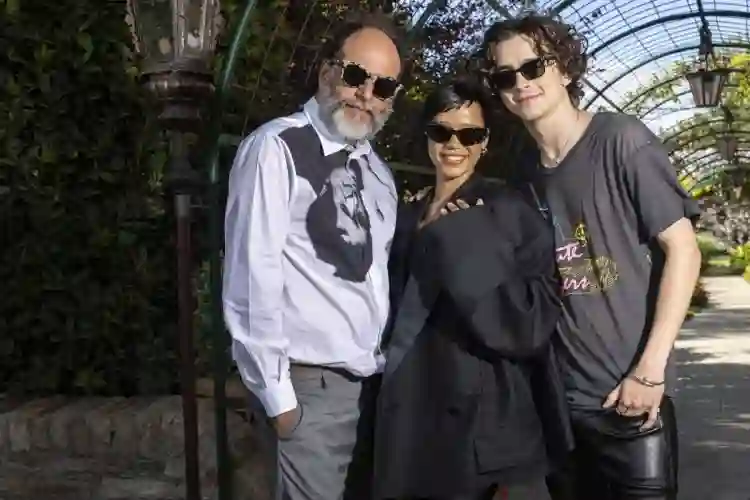 Até os Ossos :: “É um filme que fala sobre a voracidade por consumo nos tempos atuais”, reflete Timothée Chalamet (EXCLUSIVO) 2 20221201 guadagnino russell chalamet papo de cinema