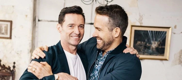 Hugh Jackman e Ryan Reynolds 