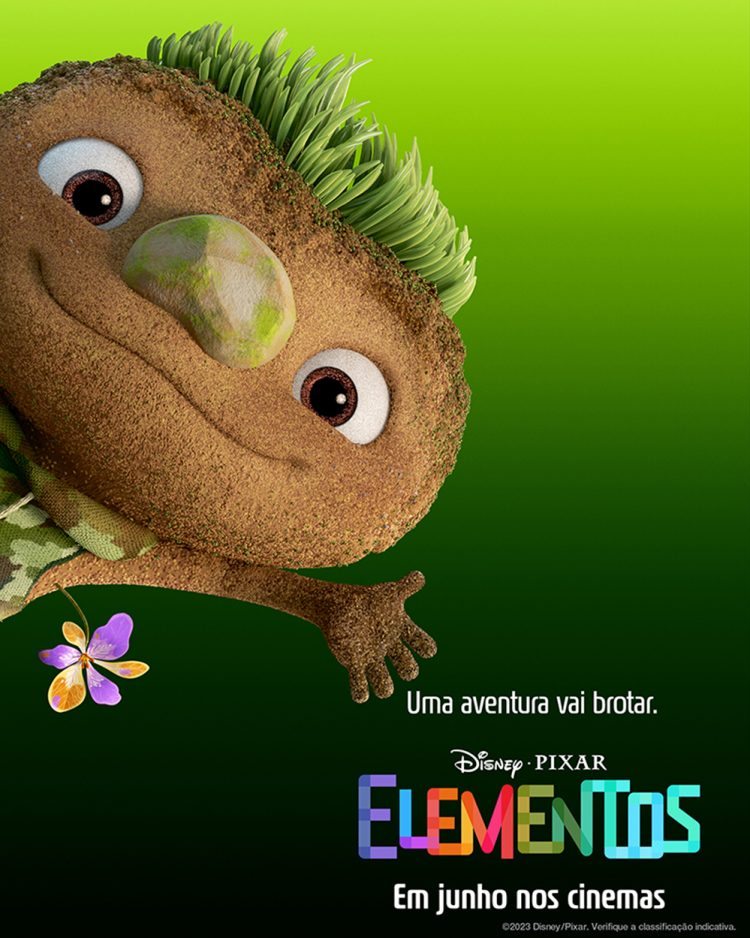 Elementos': Nova animação da Pixar ganha teaser DUBLADO e cartaz