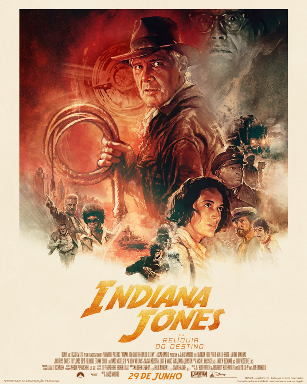 Indiana Jones e a Relíquia Do Destino se apoia no passado