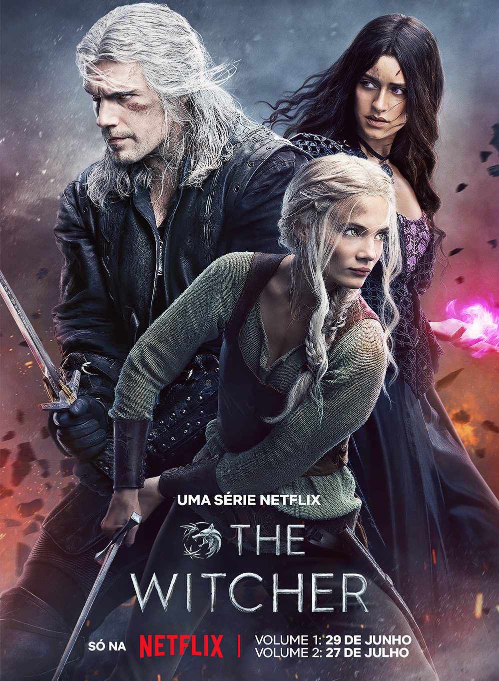 The Witcher - A Origem - T01  Witcher, Nova serie, Capa de dvd