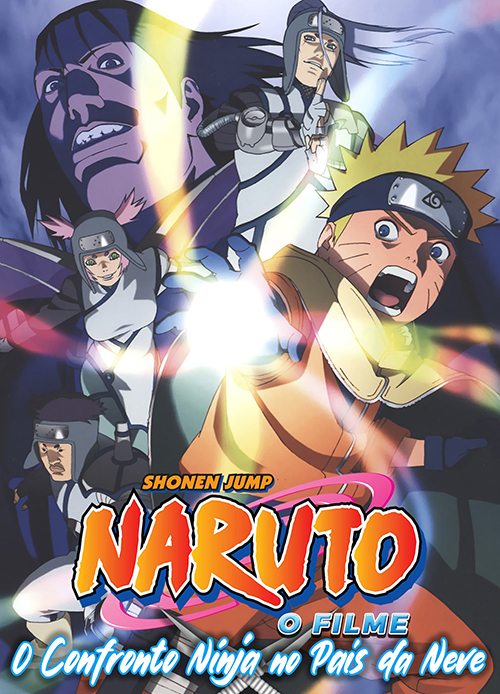 Naruto Classico Filme O Confronto Ninja no País da Neve DVD