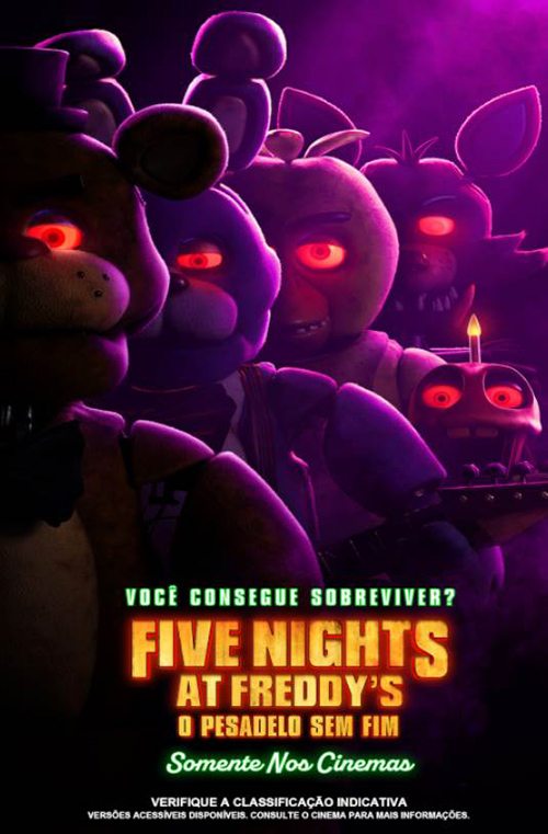 Five Nights at Freddy's - O Pesadelo Sem Fim promete ser a nova sensação  do horror - SBT News