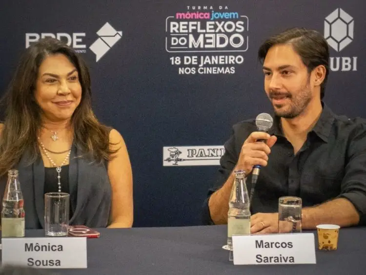 Turma da Mônica: Reflexos do Medo :: "A ideia é expandir o universo dos quadrinhos no audiovisual", diz Marcos Saraiva, diretor executivo da Maurício de Sousa Produções 4 20240116 marcos saraiva papo de cinema 3