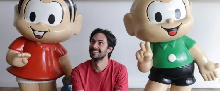 Turma da Mônica: Reflexos do Medo :: "A ideia é expandir o universo dos quadrinhos no audiovisual", diz Marcos Saraiva, diretor executivo da Maurício de Sousa Produções 2 20240116 marcos saraiva papo de cinema