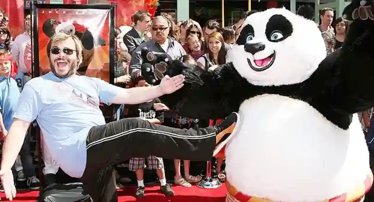Saga :: Kung Fu Panda 2 20240327 jack black kung fu panda 2008 papo de cinema 750
