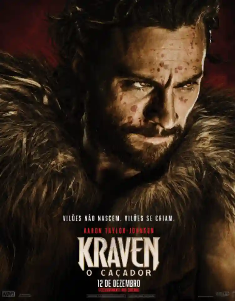20240814 kraven poster2 papo de cinema