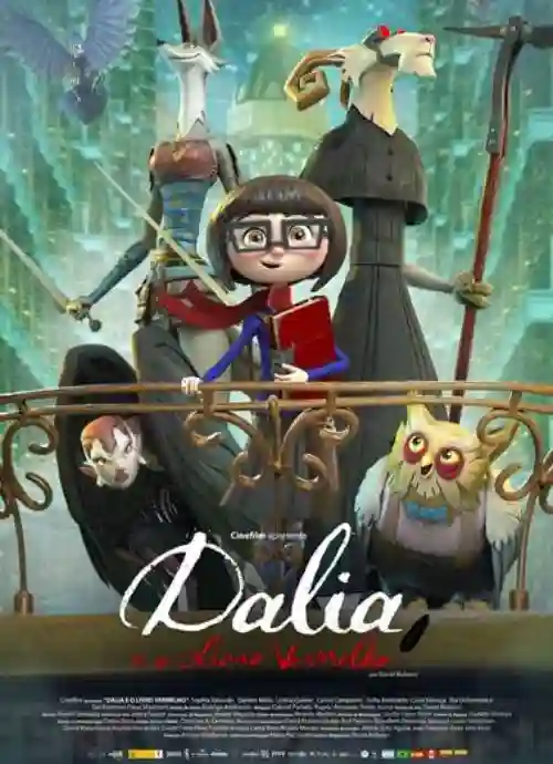 Filmes 11 20241115 dalia e o livro vermelho papo de cinema cartaz