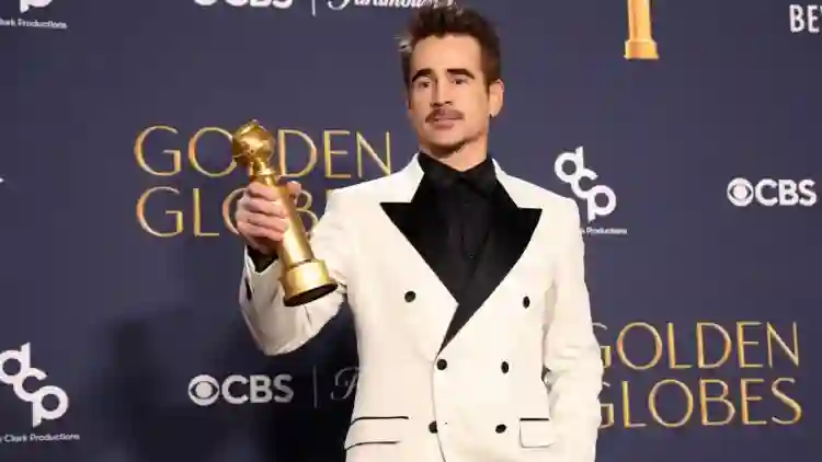 Colin Farrell, vencedor do Globo de Ouro 2025 por 'Pinguim". Foto/Mario Anzuoni