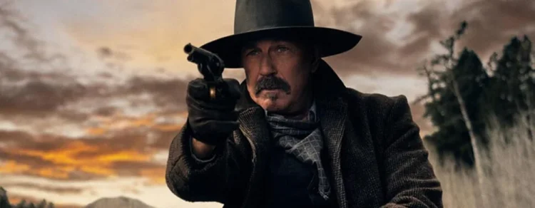 Kevin Costner :: Após ser processado por cena de estupro sem consentimento, o que dizem os advogados do ator? 3 Kevin Costner em Horizon: Uma Saga Americana - Capítulo 1