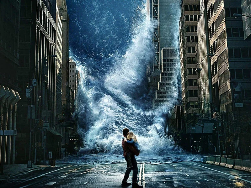 Temperatura Máxima :: Tempestade: Planeta em Fúria, filme deste domingo (15/06), enfrentou bastidores tão turbulentos quanto a trama 1 20250613 tempestade planeta em furia papo de cinema 800