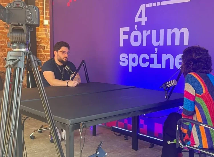 Podcast Papo de Cinema no 4º Fórum Spcine