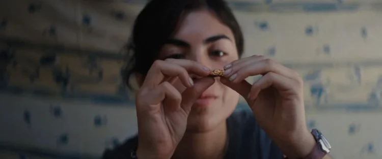 Bonito CineSur 2025 :: "É um western feminista, sim", revela Katalina Sánchez, protagonista de Oro Amargo 3 Katalina Sánchez em Oro Amargo