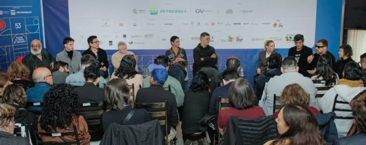 Querido Mundo :: Falabella, Malu Galli, Du Moscovis e mais! Artistas revelam detalhes sobre o longa no Festival de Gramado 2025 4 Querido Mundo :: Coletiva. Foto: Edison Vara