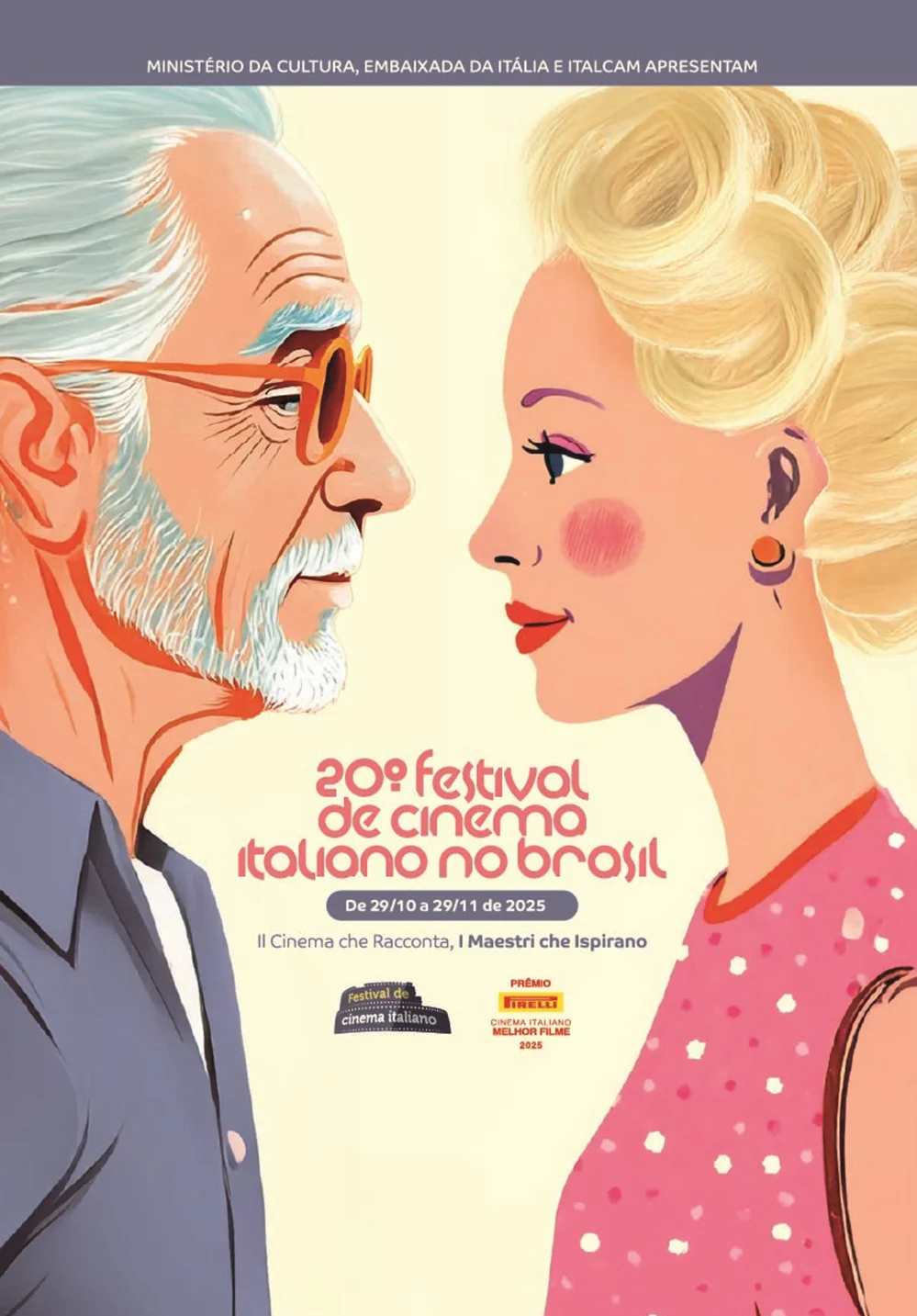 Festival De Cinema Italiano No Brasil 2025 Datas E P ster Oficial Da 