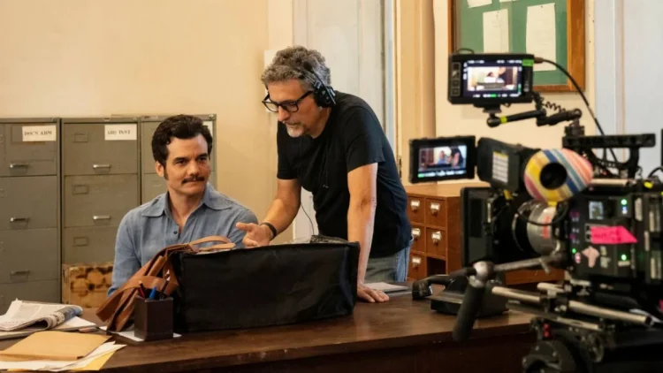 O Agente Secreto :: “Vou falar sobre o filme onde for convidado, vou sentar e tomar uma cerveja com quem quiser me ouvir”, afirma Wagner Moura 2 20251106 kleber mendonca filho wagner moura o agente secreto papo de cinema